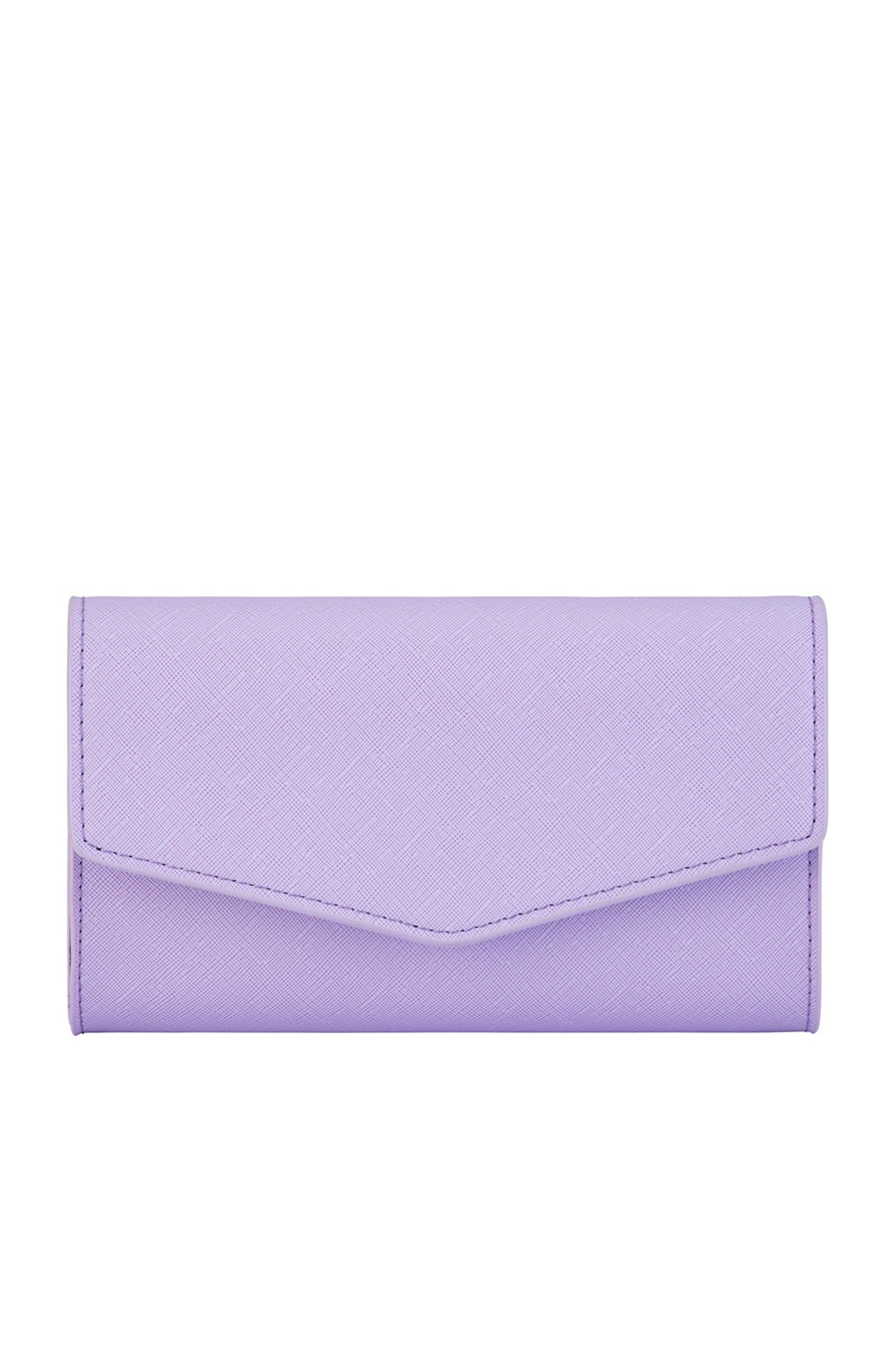 Nic Envelope Clutch - Lilac