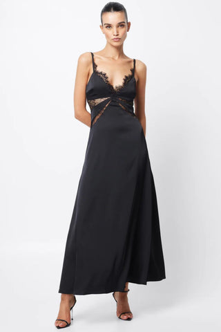 Obsidian Maxi Dress - Black