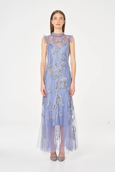 Ophelia Gown - Silver Mauve