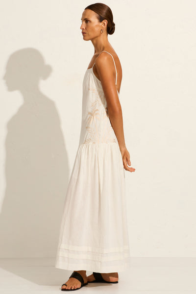 Palma Maxi Dress - Off White