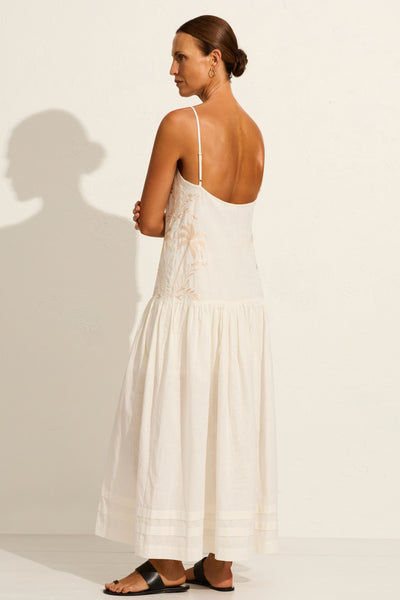 Palma Maxi Dress - Off White