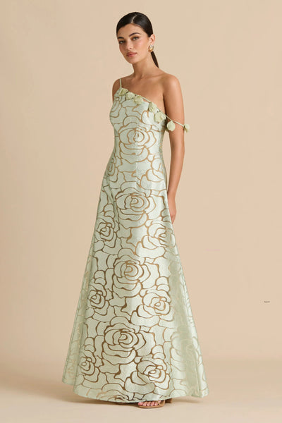 Paloma Gown - Eden Lace Pistachio Mist