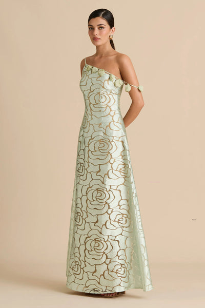 Paloma Gown - Eden Lace Pistachio Mist