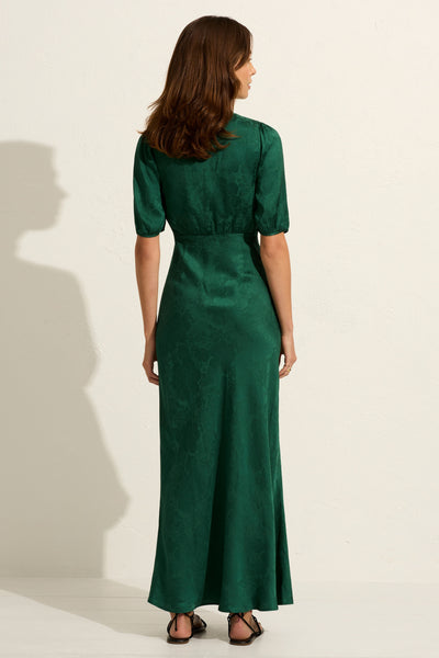 Pamela Midi Dress - Green