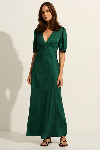 Pamela Midi Dress - Green