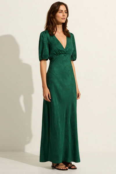 Pamela Midi Dress - Green