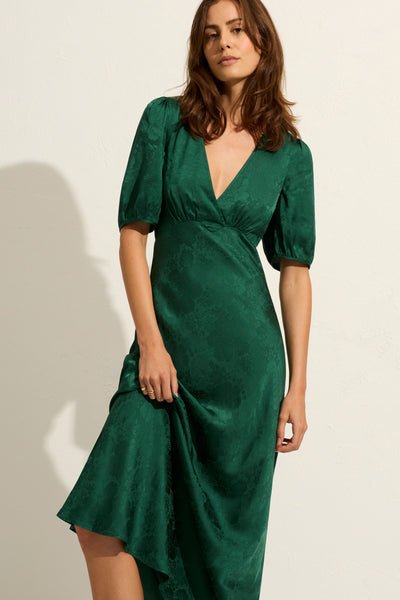 Pamela Midi Dress - Green