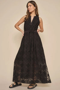 Paolina Lace Dress - Black