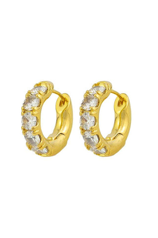 Petra Crystal Sleepers - Gold