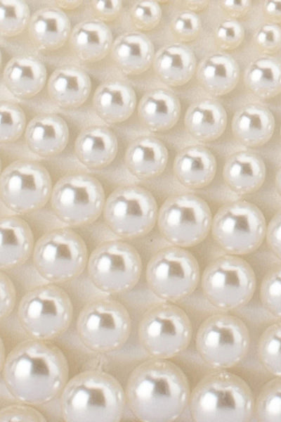 Pia Pearl Croissant Bag - Pearl