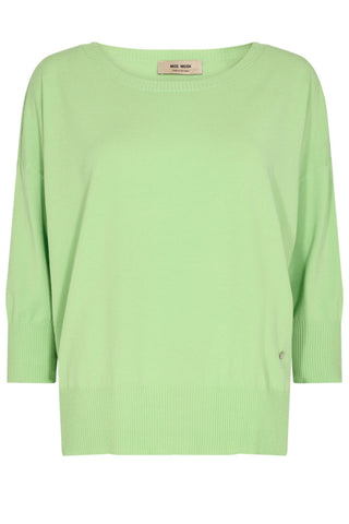 Pitch 3/4 Sleeve Knit - Arcadian Green