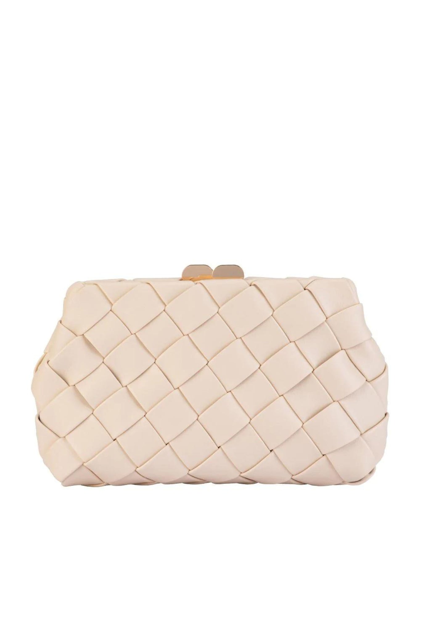 Quinn Woven Clutch - Natural