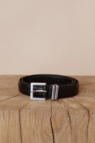 Rich Leather Belt - Black