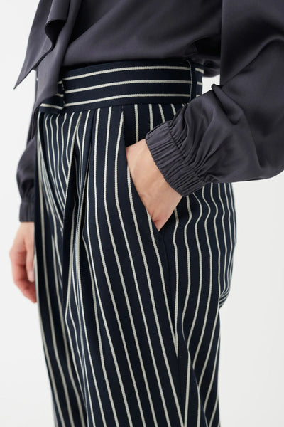 Rinina Pants - Navy Heritage Stripe