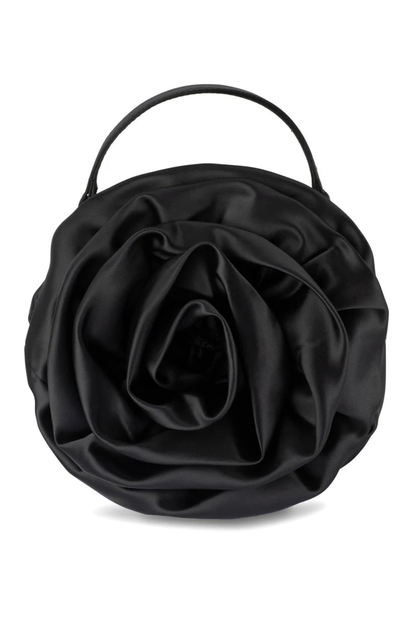 ROSITA Rosette Frame Bag - Black
