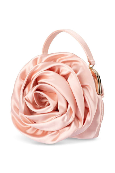 ROSITA Rosette Frame Bag - Blush
