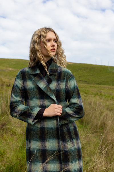 Saxon Coat - River Check