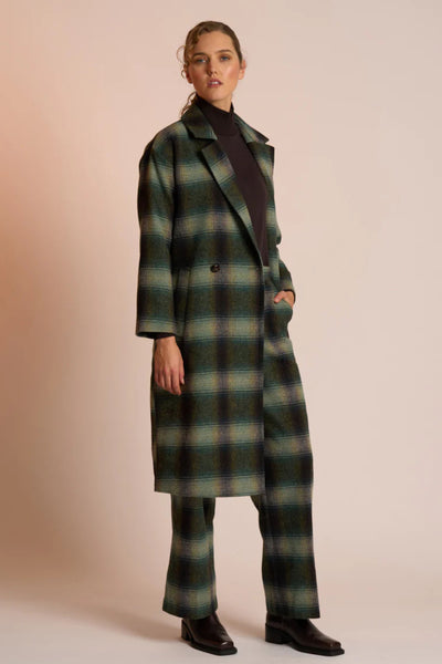 Saxon Coat - River Check