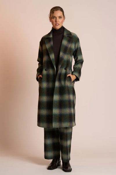 Saxon Coat - River Check