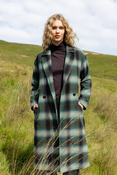 Saxon Coat - River Check