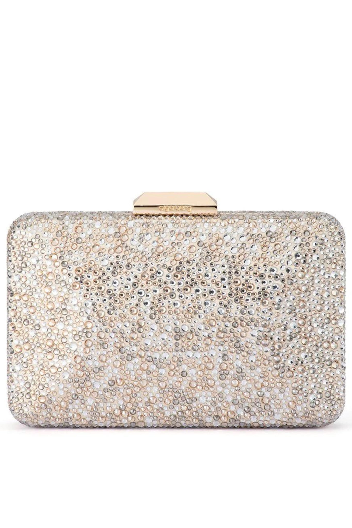 Shira Hotfix Clutch - Champagne