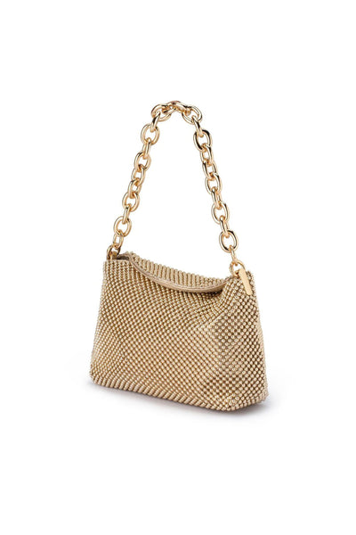 Skylar Ball Mesh bag - Gold