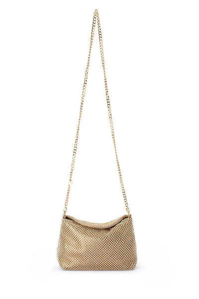 Skylar Ball Mesh bag - Gold