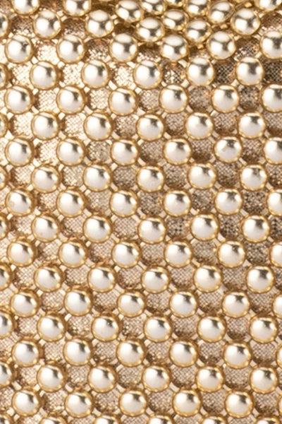 Skylar Ball Mesh bag - Gold