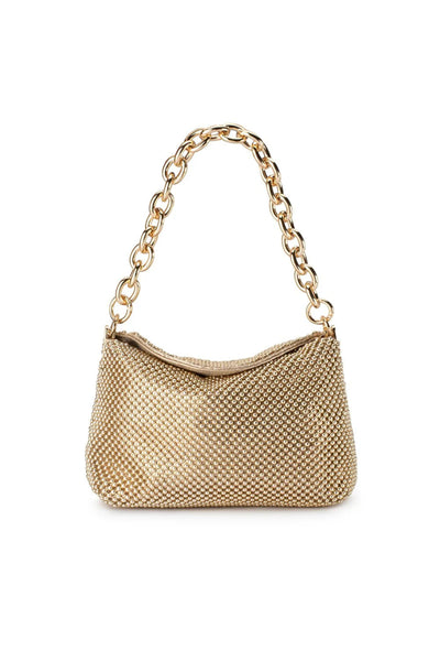Skylar Ball Mesh bag - Gold