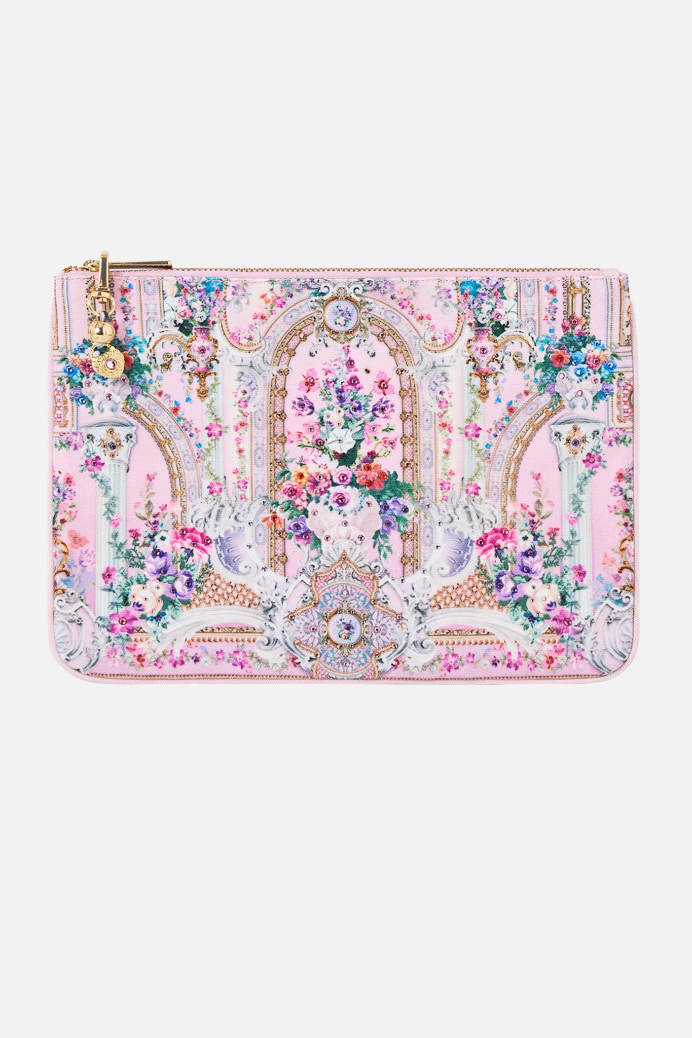 Palatial Pastels Small Canvas Clutch