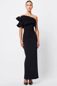 Soft Spoken Maxi Dress - Black