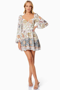 Soraya Mini Day Dress - Print