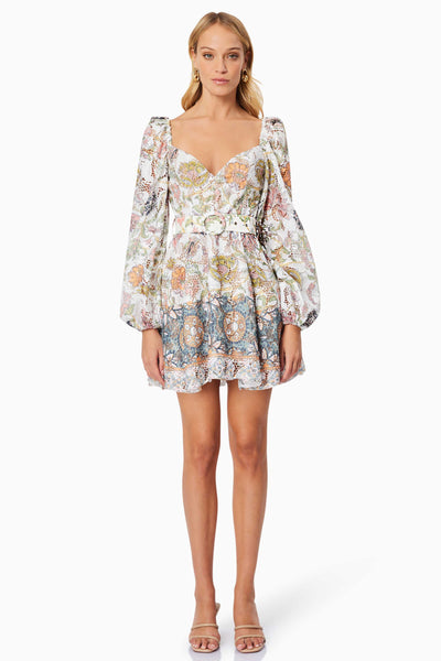 Soraya Mini Day Dress - Print