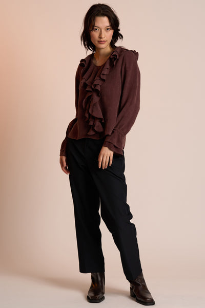 Stevie Blouse - Raisin