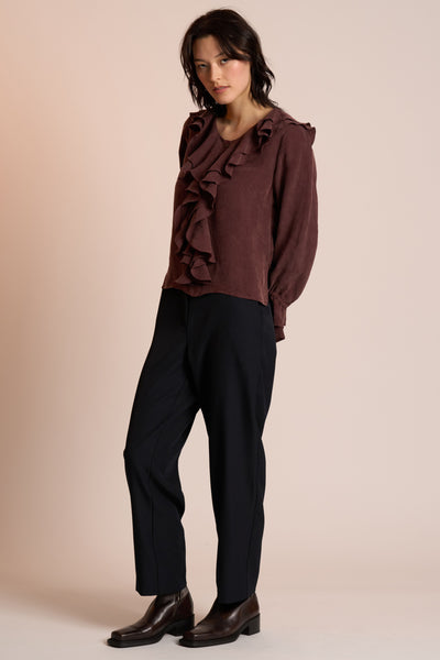Stevie Blouse - Raisin