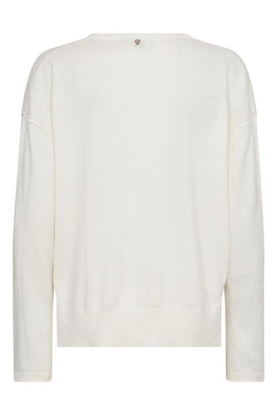 Tani V-Neck Knit - Ecru