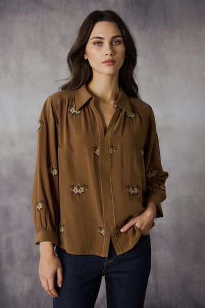 Tapestry Shirt - Spice