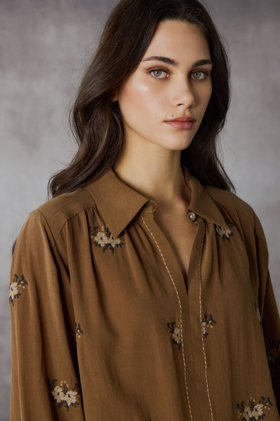 Tapestry Shirt - Spice