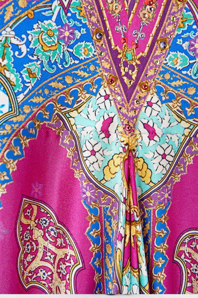 Concubines Sultans Courtiers T Shape Long Kaftan