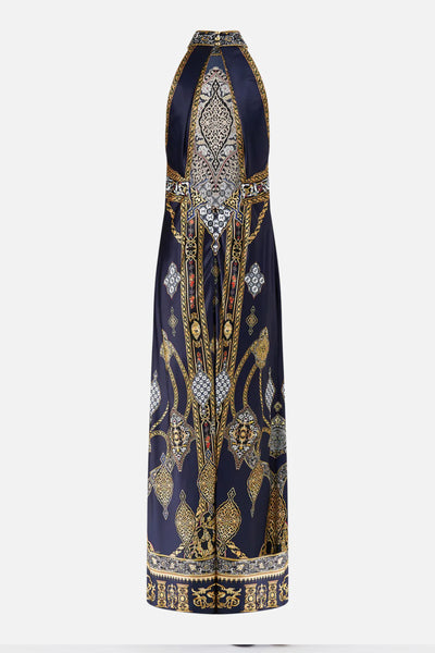 The Imperial Gate High Neck Bias Dress
