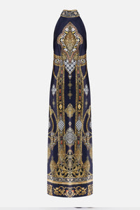 The Imperial Gate High Neck Bias Dress