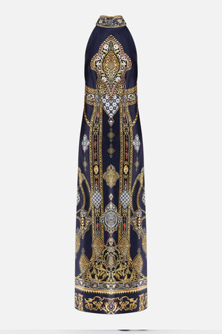 The Imperial Gate High Neck Bias Dress