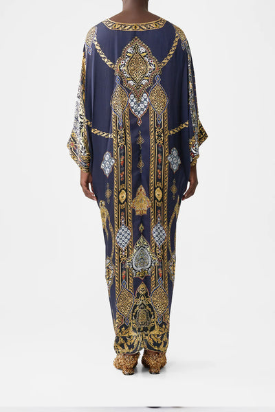 The Imperial Gate Pierced V Neck Kaftan