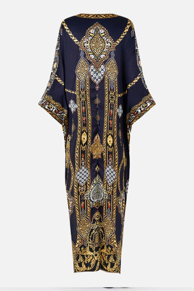 The Imperial Gate Pierced V Neck Kaftan