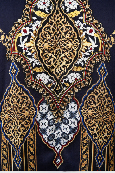 The Imperial Gate Pierced V Neck Kaftan