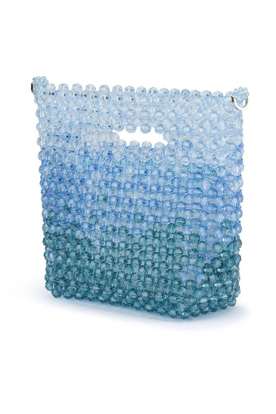 Tilda Beaded Grab Bag - Blue