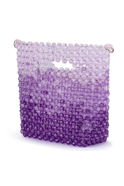Tilda Beaded Grab Bag - Lilac