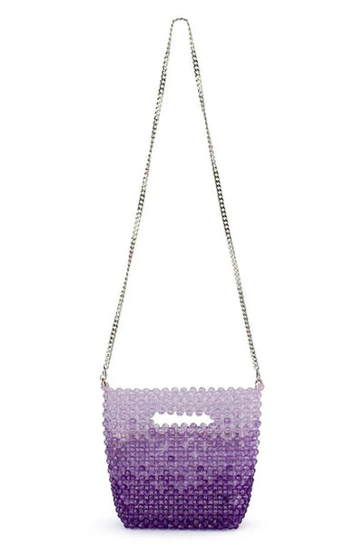 Tilda Beaded Grab Bag - Lilac