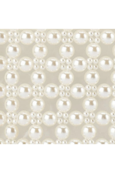 Tilda Beaded Grab Bag - Pearl