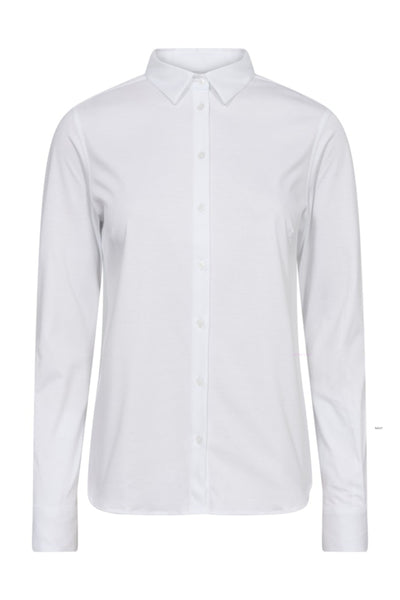 Tina Jersey Shirt - White